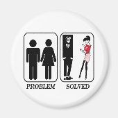 Probleem opgelost ska magneet (Voorkant)