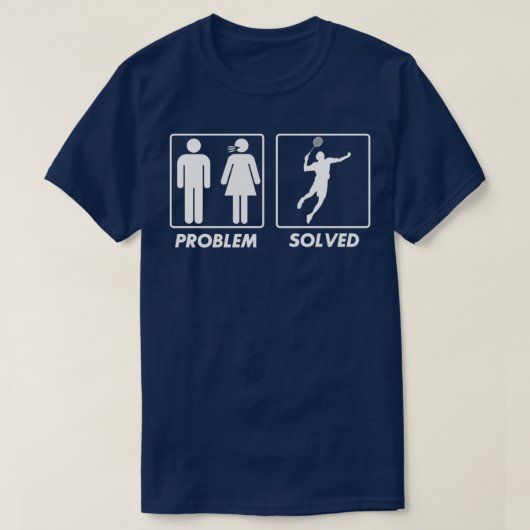 Probleem opgelost T T-shirt (Design voorkant)