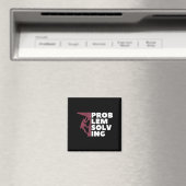 Probleem oplossen klimmende rottenrots Boulde Magneet (Insitu (Vaatwasser))