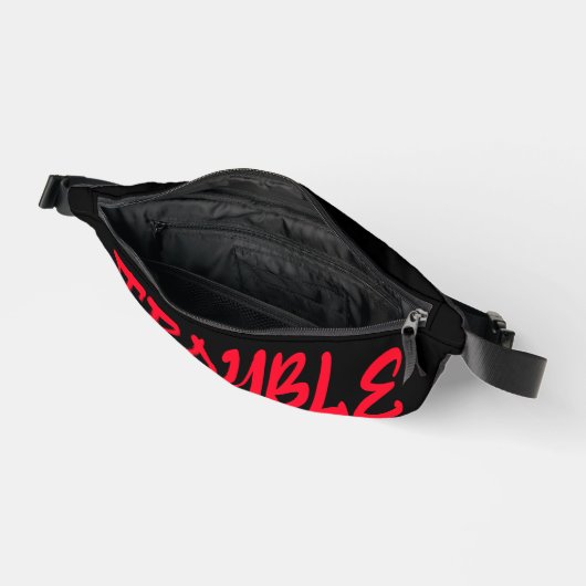 PROBLEEM | Red Graffiti Fanny Pack Heuptasje (Open)