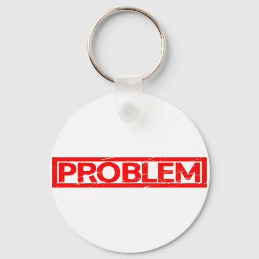 Probleem Stempel Sleutelhanger (Voorkant)