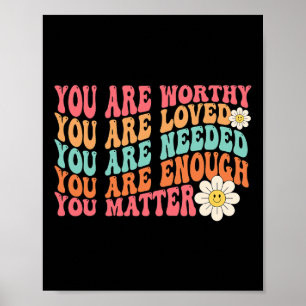 Probleem Vriendelijkheid Wees Vriendelijk Groovy G Poster