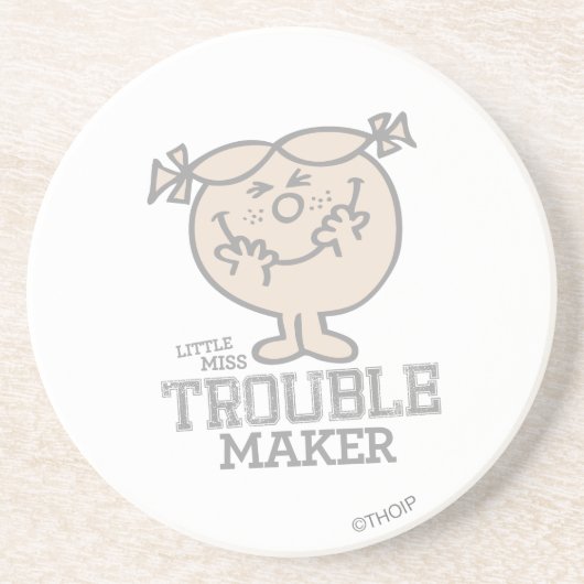 Probleemmaker Zandsteen Onderzetter (Voorkant)