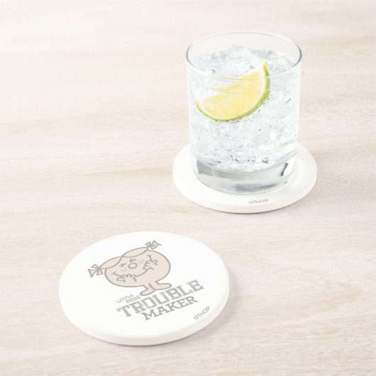 Probleemmaker Zandsteen Onderzetter (Zijkant)