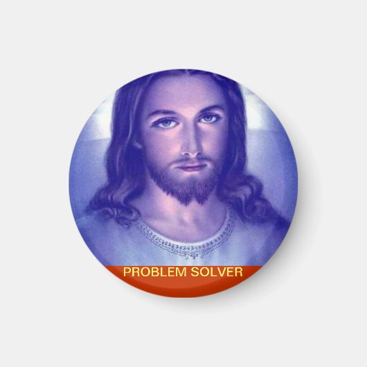 Probleemoplosser. Gepersonaliseerd religieuze magn Magneet (Voorkant)