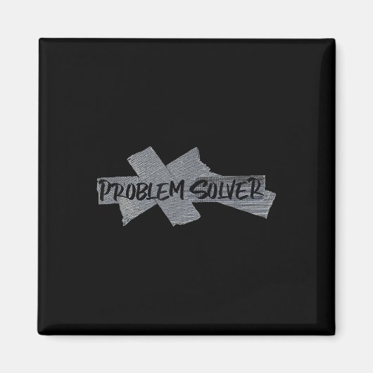 Probleemoplosser Grappig Magneet (Voorkant)