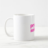 probleemoplosser. koffiemok (Links)
