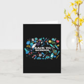 Probleemoplosser voor terug naar school Oplosser v Kaart (Gele Bloem)