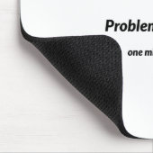 Probleemoplossing... één mijl per keer muismat (Hoek)