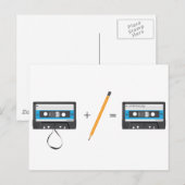 Probleemoplossing met compacte cassettes. briefkaart (Voorkant / Achterkant)