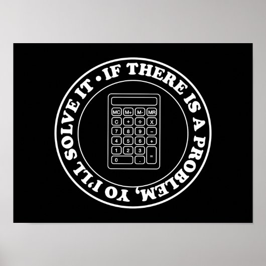 Probleemoplossing. Poster (Voorkant)