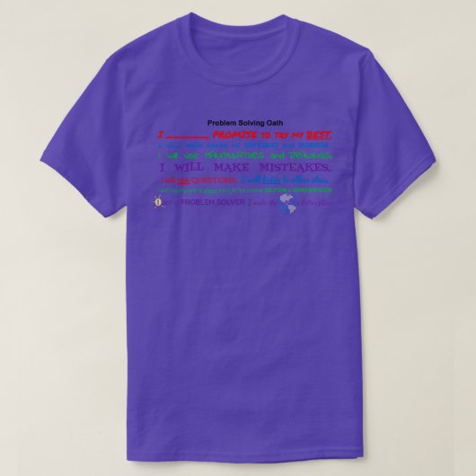 Probleemoplossing voor eed t-shirt (Design voorkant)