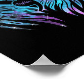 Probleemvleugels Suïcidale Preventie Awareness T-s Poster (Hoek)