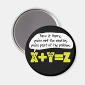 Problem Funny Wiskunde Magneet (Voorkant / Achterkant)