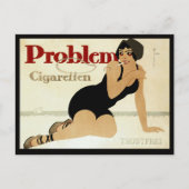 Problem Sigarette Ad Briefkaart (Voorkant)