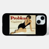 Problem Sigarette Ad Case-Mate iPhone Case (Achterkant (horizontaal))