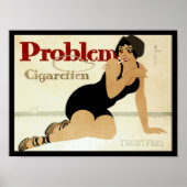 Problem Sigarette Ad Poster (Voorkant)
