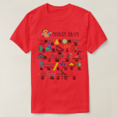 Problem Solver Math Alphabet Math Teacher Classroo T-shirt (Design voorkant)