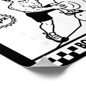 Problem Solver Rock Edition Climbing Wall Fun  Poster (Hoek)