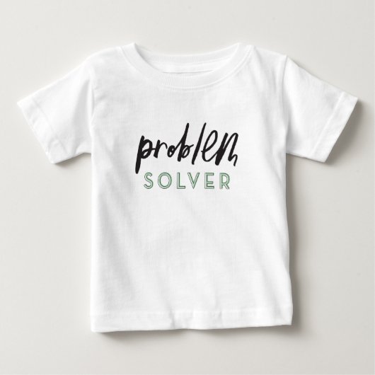 Problem Solver Toddler/Baby Shirt (Voorkant)