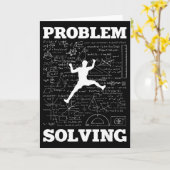 Problem Solving Climber Rock Climbing Bouldering P Kaart (Gele Bloem)