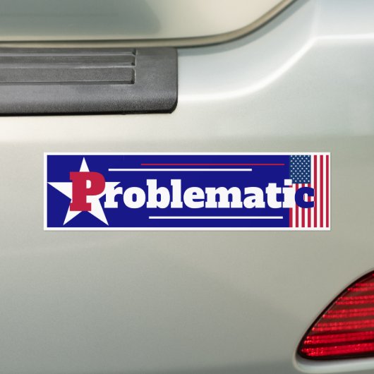 Problematische Bumpersticker (Op auto)
