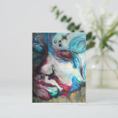 problematische wateren briefkaart (Staand voorkant)