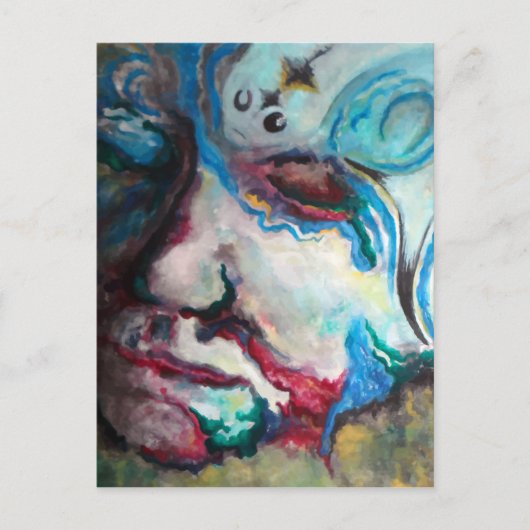 problematische wateren briefkaart (Voorkant)