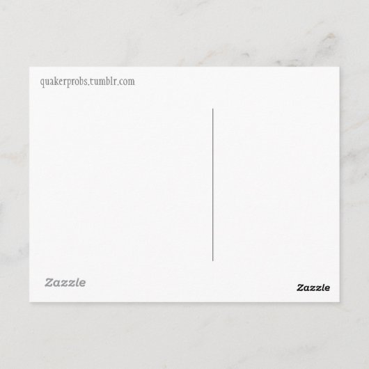 Problemen Briefkaart (Achterkant)