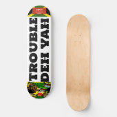 PROBLEMEN DEH YAH 8 1/4 "Skateboard Deck Persoonlijk Skateboard (Voorkant)
