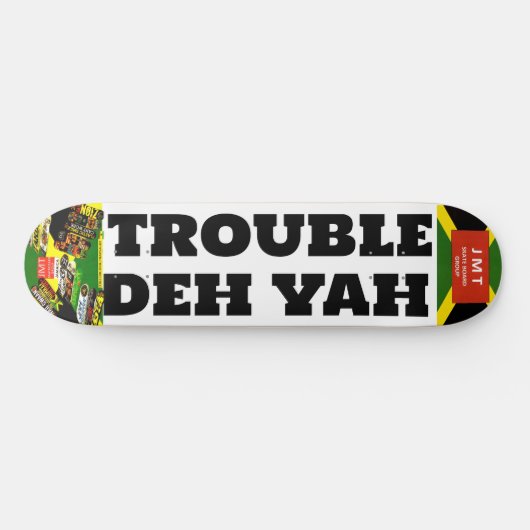 PROBLEMEN DEH YAH 8 1/4 "Skateboard Deck Persoonlijk Skateboard (Horizontaal)