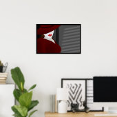 Problemen die in mijn leven belandden poster (Thuiskantoor)