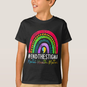 Problemen Einde Het Stigma Regenboog Boho 1 T-shirt