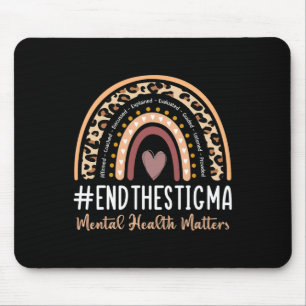 Problemen Einde Stigma Awareness Boho Rainbow Muismat