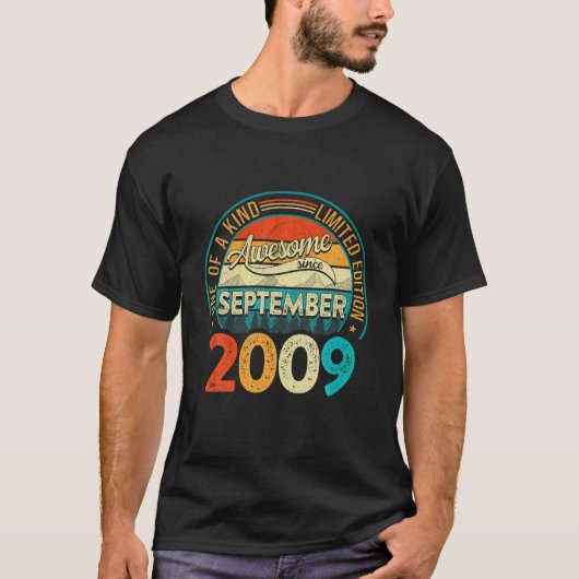 problemen Geweldige sinds september 2009 11 T-shirt (Voorkant)