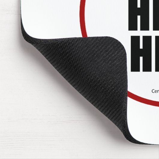 Problemen hebben? Knal hoofd hier Muismat (Hoek)