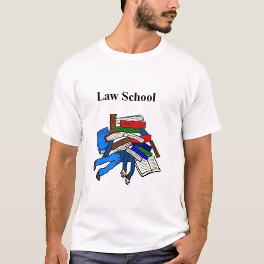 Problemen in de rechtenschool t-shirt (Voorkant)