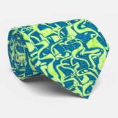 Problemen met Abstract tweezijdig Retro Stropdas (Opgerold)