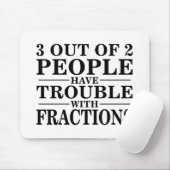 Problemen met breuken muismat (Met muis)