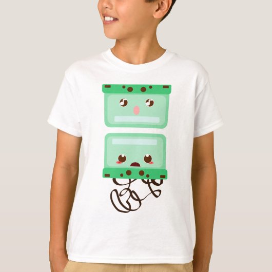problemen met cassettes t-shirt (Voorkant)