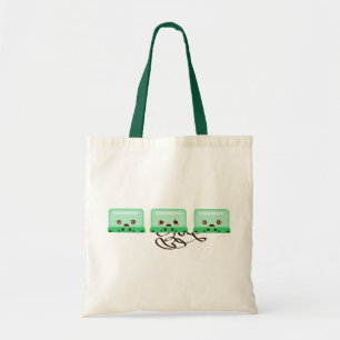 problemen met cassettes tote bag