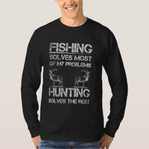 Problemen met Geviste en dieper jagen oplossen Fun T-shirt