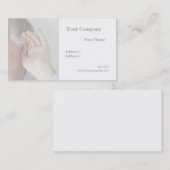 Problemen met het horen visitekaartje (Voorkant / Achterkant)