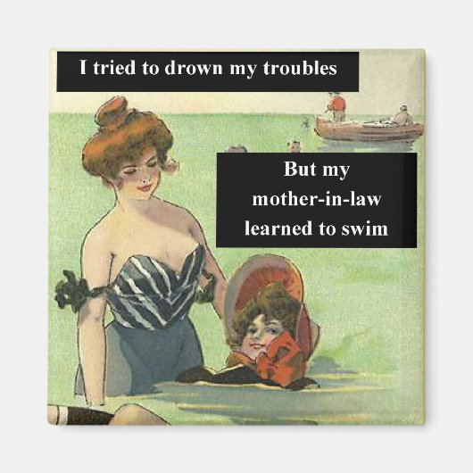 Problemen met schoonmoeder magneet (Voorkant)