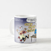 Problemen met spraakherkenning koffiemok (Voorkant links)