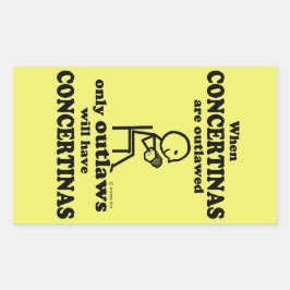 Problemen met verbiedt rechthoekige Sticker