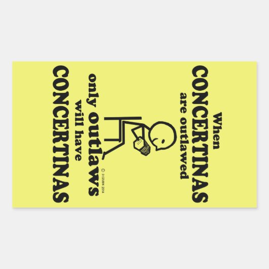 Problemen met verbiedt rechthoekige Sticker (Voorkant)