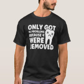 Problemen omdat 4 patiënten werden verwijderd uit  t-shirt (Voorkant)