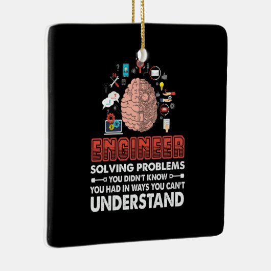 Problemen oplossen door technicus keramisch ornament (Rechts)