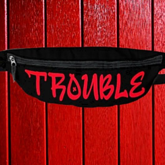 PROBLEMEN | Rode Graffiti Fanny Pack Heuptasje